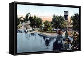 Villa Dolores, Lago Azul, Montevideo, Uruguay, C1900s-null-Framed Stretched Canvas
