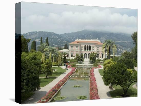 Villa Ephrussi, Historical Rothschild Villa, St. Jean Cap Ferrat, Alpes-Maritimes, Provence, France-Ethel Davies-Stretched Canvas