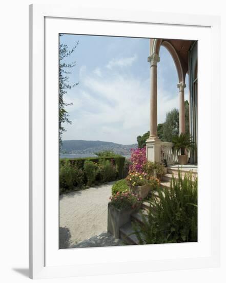 Villa Ephrussi, Historical Rothschild Villa, St. Jean Cap Ferrat, Alpes-Maritimes, Provence, France-Ethel Davies-Framed Photographic Print