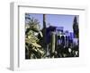 Villa Exterior, Jardin Majorelle and Museum of Islamic Art, Marrakech, Morocco-Walter Bibikow-Framed Photographic Print