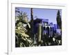 Villa Exterior, Jardin Majorelle and Museum of Islamic Art, Marrakech, Morocco-Walter Bibikow-Framed Photographic Print