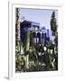 Villa Exterior, Jardin Majorelle and Museum of Islamic Art, Marrakech, Morocco-Walter Bibikow-Framed Photographic Print