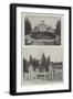 Villa Fabbricotti in Florence-null-Framed Giclee Print