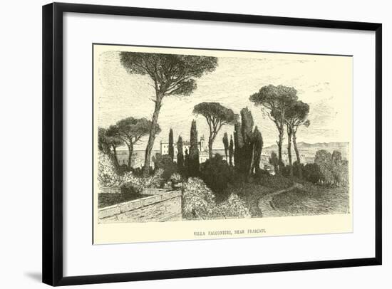 Villa Falconieri, Near Frascati-null-Framed Giclee Print