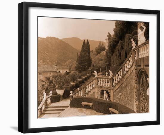 Villa Garzoni-Charles Latham-Framed Giclee Print