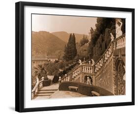 Villa Garzoni-Charles Latham-Framed Giclee Print