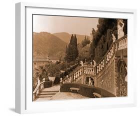 Villa Garzoni-Charles Latham-Framed Giclee Print