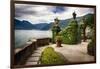 Villa Gate, Lake Como, Italy-George Oze-Framed Photographic Print