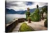 Villa Gate, Lake Como, Italy-George Oze-Stretched Canvas