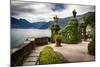 Villa Gate, Lake Como, Italy-George Oze-Mounted Photographic Print