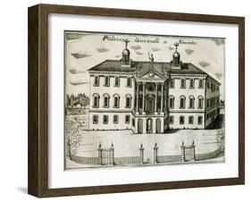 Villa Giovanelli in Noventa, 1697-Vincenzo Coronelli-Framed Giclee Print