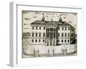 Villa Giovanelli in Noventa, 1697-Vincenzo Coronelli-Framed Giclee Print