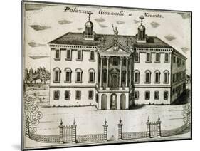 Villa Giovanelli in Noventa, 1697-Vincenzo Coronelli-Mounted Giclee Print