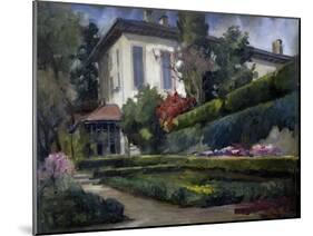 Villa Gola in Calco, 1931-Riccardo Brambilla-Mounted Giclee Print