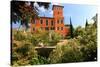 Villa Hanbury at Hanbury Botanic Gardens near Ventimiglia, Province of Imperia, Liguria, Italy-null-Stretched Canvas