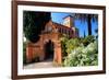 Villa Hanbury at Hanbury Botanic Gardens near Ventimiglia, Province of Imperia, Liguria, Italy-null-Framed Art Print