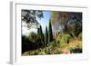 Villa Hanbury at Hanbury Botanic Gardens near Ventimiglia, Province of Imperia, Liguria, Italy-null-Framed Art Print