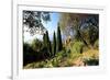 Villa Hanbury at Hanbury Botanic Gardens near Ventimiglia, Province of Imperia, Liguria, Italy-null-Framed Art Print