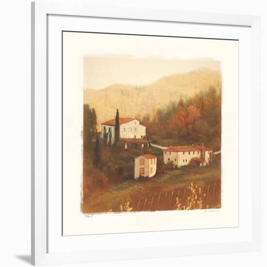 Villa II-Amy Melious-Framed Art Print