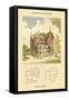 Villa in Basel, Basle Switzerland-null-Framed Stretched Canvas