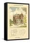 Villa in Basel, Basle Switzerland-null-Framed Stretched Canvas