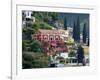 Villa in Positano-Marilyn Dunlap-Framed Art Print