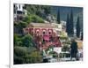 Villa in Positano-Marilyn Dunlap-Framed Art Print