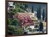 Villa in Positano-Marilyn Dunlap-Framed Art Print