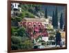 Villa in Positano-Marilyn Dunlap-Framed Art Print