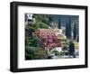 Villa in Positano-Marilyn Dunlap-Framed Art Print