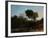 Villa in the Roman Campagna, 1646-1647-Claude Lorraine-Framed Giclee Print