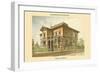 Villa in Zurich, Switzerland-null-Framed Art Print