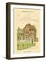 Villa in Zurich, Switzerland-null-Framed Art Print