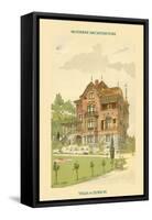 Villa in Zurich, Switzerland-null-Framed Stretched Canvas