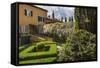 Villa La Foce Garden-Guido Cozzi-Framed Stretched Canvas