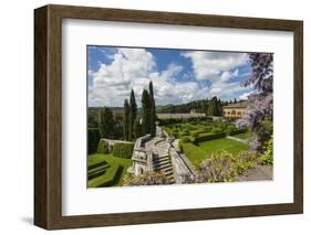 Villa La Foce Garden-Guido Cozzi-Framed Photographic Print