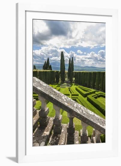 Villa La Foce Garden-Guido Cozzi-Framed Photographic Print