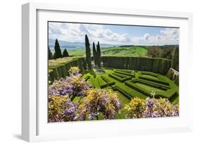 Villa La Foce Garden-Guido Cozzi-Framed Photographic Print