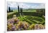 Villa La Foce Garden-Guido Cozzi-Framed Photographic Print