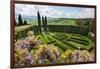 Villa La Foce Garden-Guido Cozzi-Framed Photographic Print