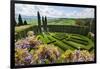 Villa La Foce Garden-Guido Cozzi-Framed Photographic Print