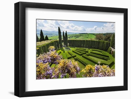 Villa La Foce Garden-Guido Cozzi-Framed Photographic Print