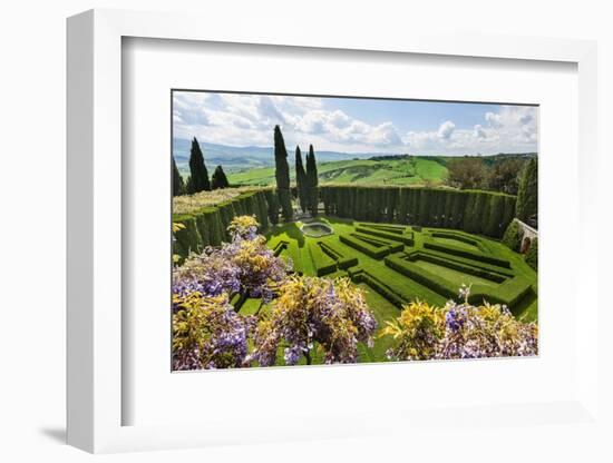 Villa La Foce Garden-Guido Cozzi-Framed Photographic Print