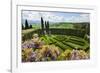 Villa La Foce Garden-Guido Cozzi-Framed Photographic Print