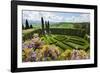 Villa La Foce Garden-Guido Cozzi-Framed Photographic Print