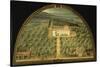 Villa La Magia, Tuscany, Italy, from Series of Lunettes of Tuscan Villas, 1599-1602-Giusto Utens-Stretched Canvas