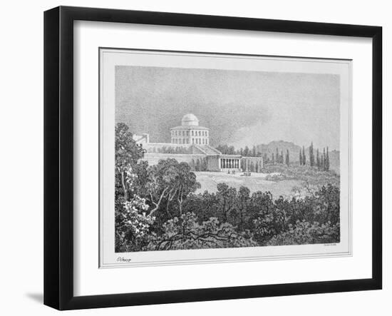 Villa La Rotonda in Inverigo, 1813, Italy-Luigi Conconi-Framed Giclee Print