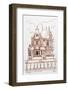 Villa Ma Mia is in Hardelot, France, on the coast of northern France, bordering the English Channel-Richard Lawrence-Framed Photographic Print