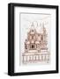 Villa Ma Mia is in Hardelot, France, on the coast of northern France, bordering the English Channel-Richard Lawrence-Framed Photographic Print