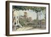 Villa Malta, Rome, about 1840-Franz Ludwig Catel-Framed Giclee Print